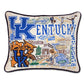 Kentucky, University of Collegiate Embroidered Pillow by CatStudio
