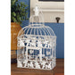 Hanging Metal Birdcage with Fliptop Lid