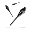 Viper Dart Accessory - Diamond 1/4" Thread Soft Tip Dart Points, Black, 1000 Pack, Model 37-1615-01, Plastic