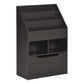 HOMCOM Kids Bookcase Multi-Shelf Book Rack with Mobile Drawer, Brown