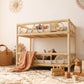 The Solstice Heirloom Rattan Doll Bunk Bed