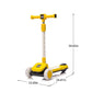ToyRides Elite Kids Ride On 3-Wheel Scooter W/Buildable Blocks, Aged 3-9, Yellow