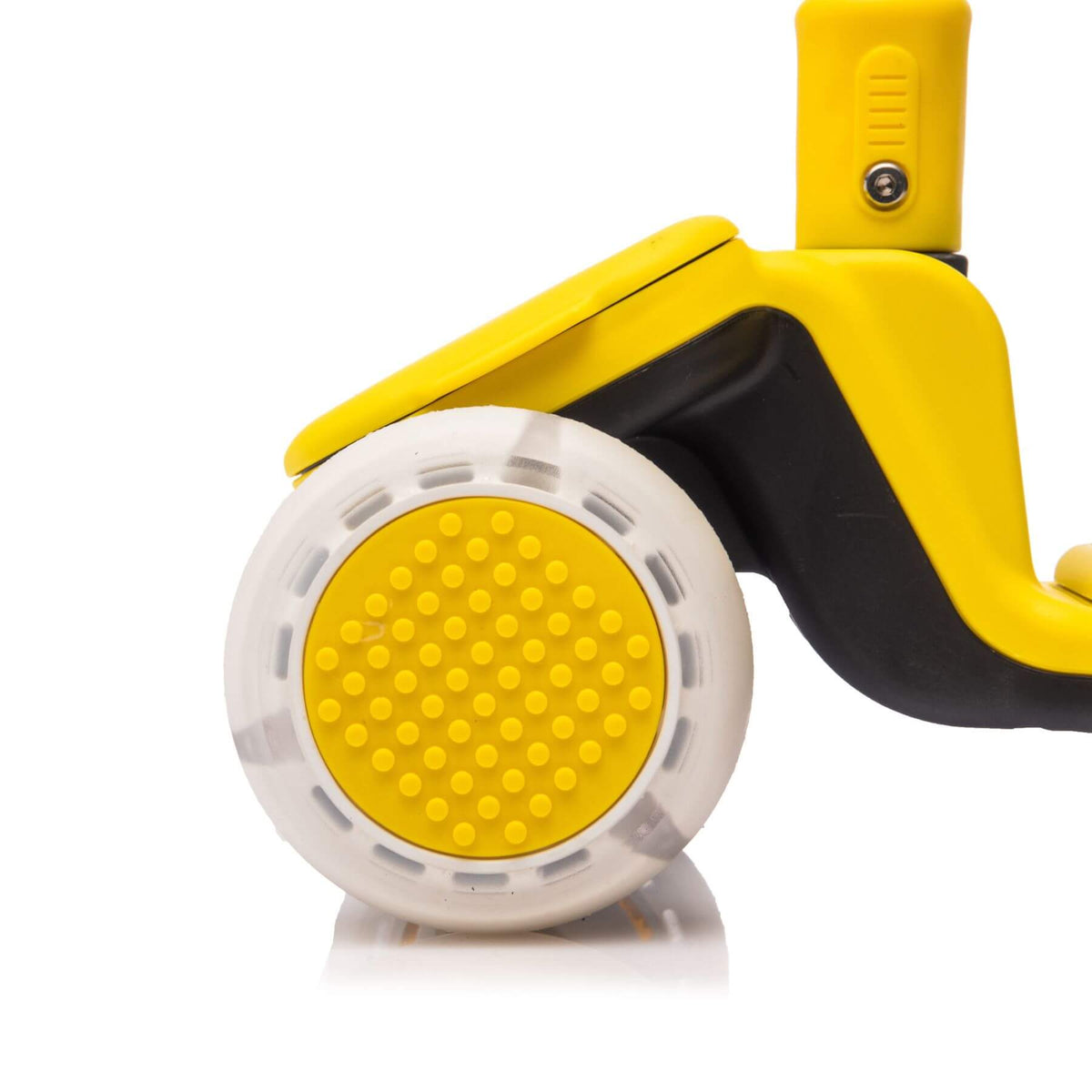 ToyRides Elite Kids Ride On 3-Wheel Scooter W/Buildable Blocks, Aged 3-9, Yellow