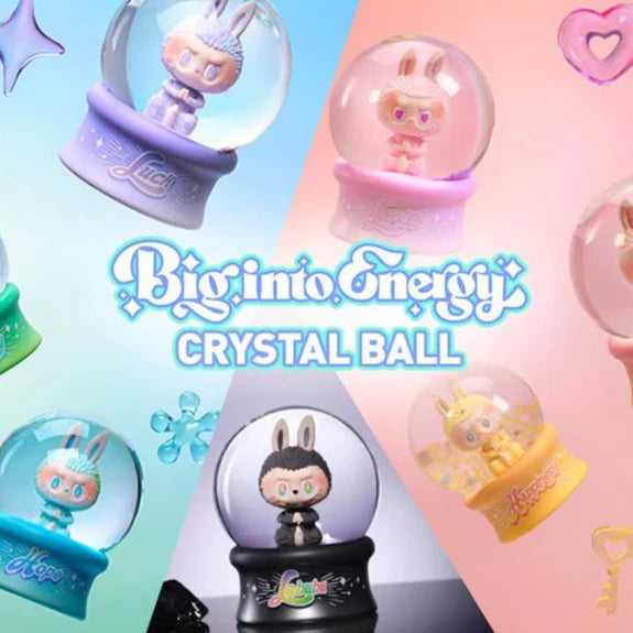 [In Stock] POPMART Labubu Big into Energy Series Crystal Ball Series Figures (SEALED)