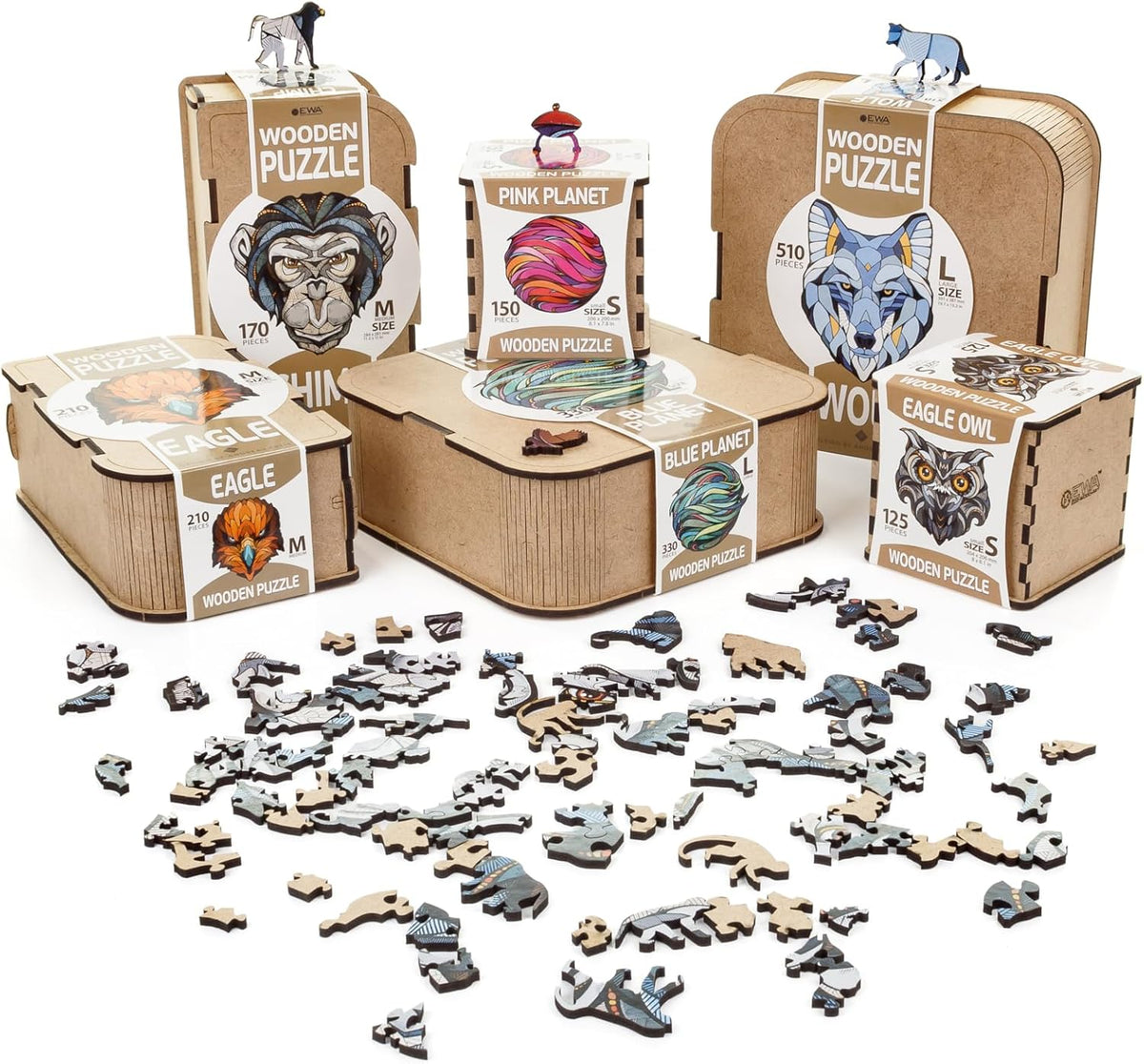 Eagle Owl — Wooden Jigsaw Puzzle