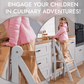 Learning Tower: Foldable Step Stool for Toddlers - Gray
