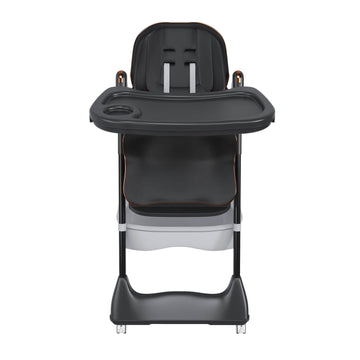 Leavader Adjustable Baby High Chair 0-6 Years, Black