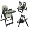 Leavader Adjustable Baby High Chair 0-6 Years, Dark Green