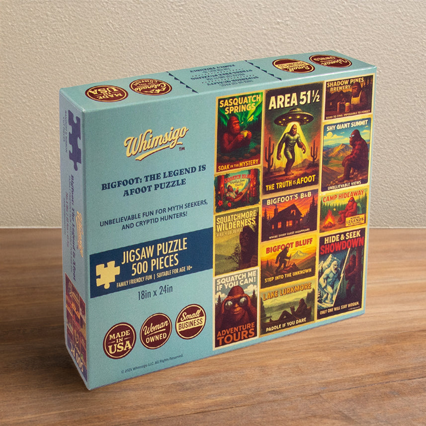 Bigfoot: The Legend is Afoot (500 Piece) Jigsaw Puzzle