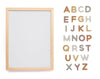 Alphabet Magnet Play Set and Whiteboard Bundle