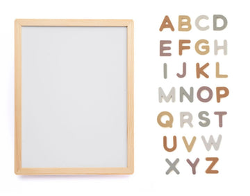 Alphabet Magnet Play Set and Whiteboard Bundle