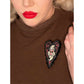 Haunted Heart Brooch by Johanna Parker x Lipstick & Chrome
