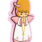 Baby Girl Angel Catholic Fridge Magnet | Guardian Protection | Little Drops of Water