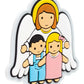 Guardian Angel Children Catholic Fridge Magnet | Divine Protection | Little Drops of Water
