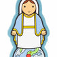 Our Lady Grace Catholic Fridge Magnet | Mary Divine Grace | Little Drops of Water