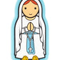 Our Lady Lourdes Catholic Fridge Magnet | Healing Grace | Little Drops of Water
