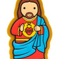 Sacred Heart Jesus Catholic Fridge Magnet | Divine Love | Little Drops of Water