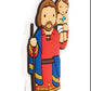 Saint Christopher Catholic Fridge Magnet | Travelers Patron | Little Drops of Water