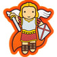 Saint Michael Archangel Catholic Fridge Magnet | Divine Protection | Little Drops of Water