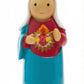 Immaculate Heart of Mary Miniature Saint Statue