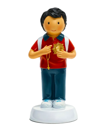 Saint Carlo Acutis Miniature Saint Statue