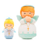Guardian Angel Boy Catholic Mini 4.75" Plush Doll — Divine Protection