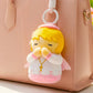 Little Buddy Lanyard Duo - Pink & Blue Plush | Toy Lanyards and Clips