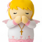 Guardian Angel Girl Catholic Mini 4.75" Plush Doll — Divine Protection