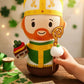 Saint Patrick Catholic Plush Doll — Patron of Ireland