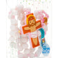 Guardian Angel Catholic Rosary Girls | Pink Prayer Beads | Little Drops of Water