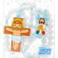 Divine Mercy Catholic Rosary Boys | Blue Prayer Beads | Little Drops of Water