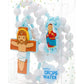 Immaculate Heart Catholic Rosary Boys | Blue Prayer Beads | Little Drops of Water
