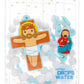 Sacred Heart Catholic Rosary Boys | Blue Prayer Beads | Little Drops of Water