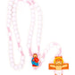 Sacred Heart Catholic Rosary Girls | Pink Prayer Beads | Little Drops of Water