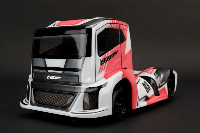 Louise R/C M-Racing Truck 1/10 M-Chassis Clear Body 210mm