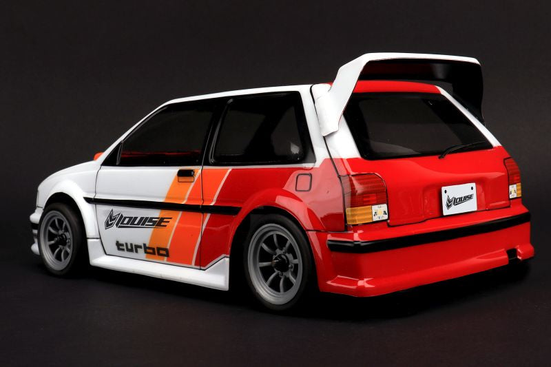 Louise R/C Starlet 1/10 M-Chassis Clear Body 225mm