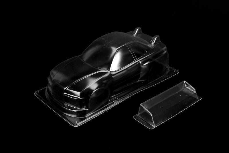 Louise R/C R34 1/10 M-Chassis Clear Body 210mm