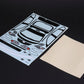 Louise R/C WRX08 1/10 Touring Car Clear Body 190mm with Light Buckets