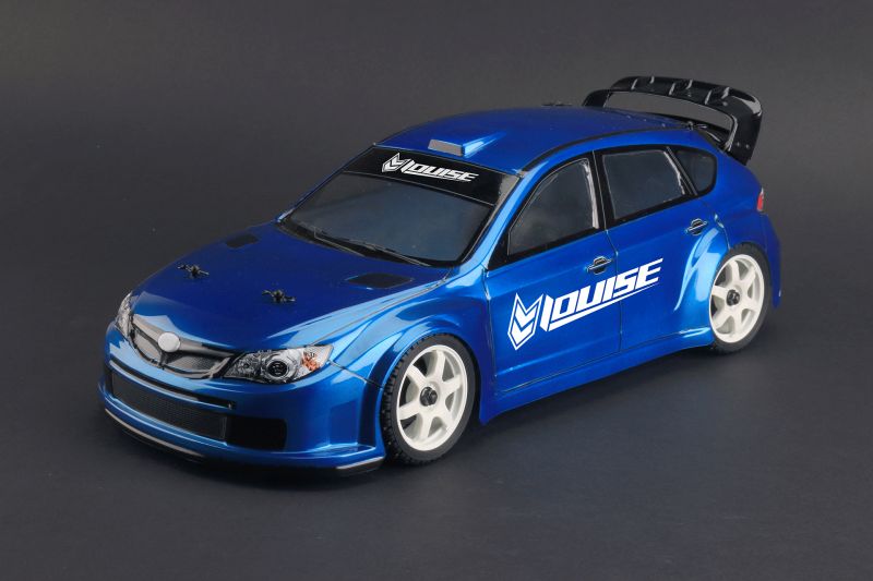 Louise R/C WRX08 1/10 Touring Car Clear Body 190mm with Light Buckets