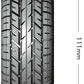 Louise R/C SC-Rocket 1/10 Short Course Tires Soft 12mm 14mm 17mm Removable Hex Mounted Black Rim Pair