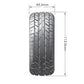 Louise R/C B-Rocket 1/8 Off-Road Buggy Tires 17mm Hex Soft Mounted Black Spoke Rim Pair