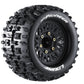 Louise R/C MT-Pioneer Soft 1/10 Monster Truck Tires, Removable Hex (0" & 1/2" Offset)