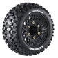 Louise R/C ST-Uphill Soft 1/10 Stadium Truck Tires, Removable Hex (0" & 1/2" Offset)