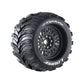 Louise R/C MT-Cyclone Sport 1/8 3.8" Monster Truck MFT Belted Tires, 17mm Hex (0" & 1/2" Offset)