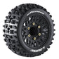 Louise R/C ST-Pioneer Soft 1/10 Stadium Truck Tires, Removable Hex (0" & 1/2" Offset)