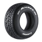Louise R/C SC-Rocket M Oval Track 1/10 Short Course Tires, Unmounted