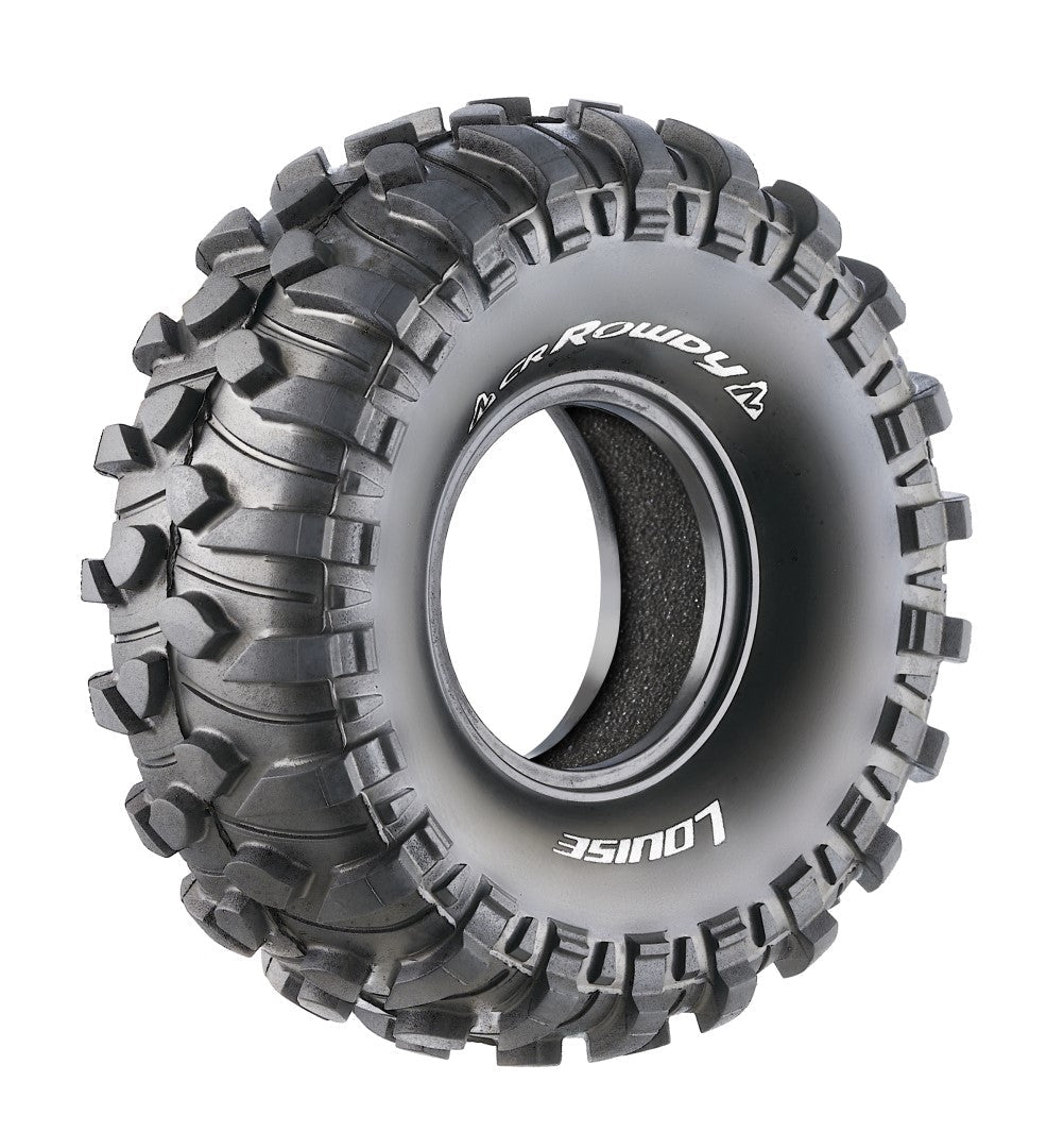 Louise R/C CR-Rowdy 1/10 1.9" Crawler Tires Super Soft Unmounted Pair