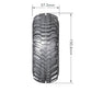 Louise R/C CR-Champ 1/10 2.2" Crawler Tires Mounted 12mm Hex Super Soft Black Rim Pair