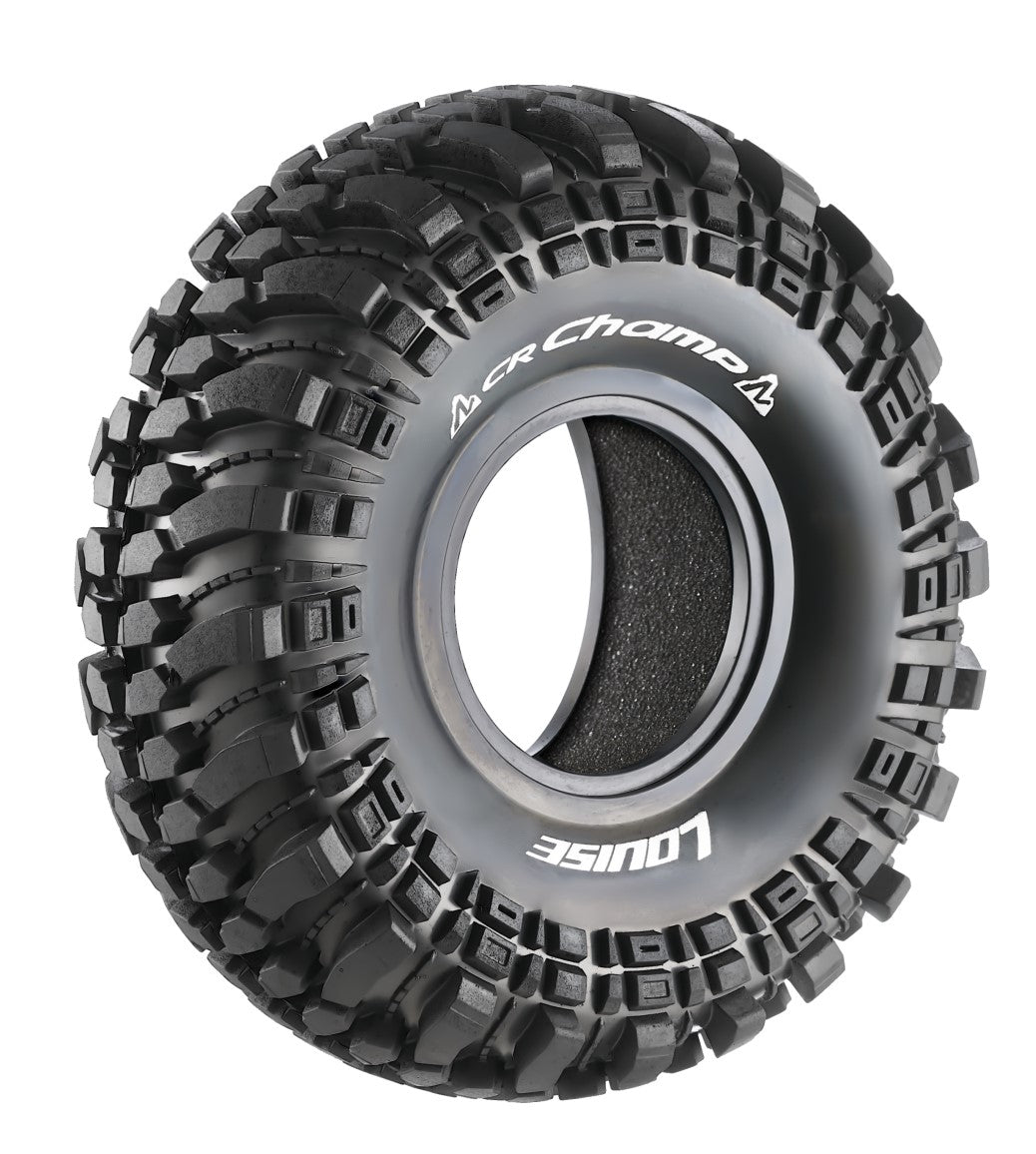 Louise R/C CR-Champ 1/10 2.2" Crawler Tires Super Soft Unmounted Pair