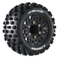Louise R/C ST-Rock Soft 1/10 Stadium Truck Tires, Removable Hex (0" & 1/2" Offset)